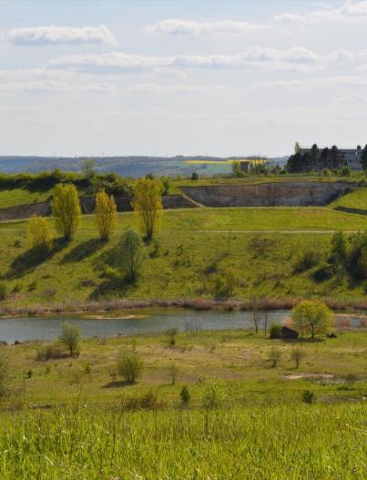 Panorama de la réserve naturelle