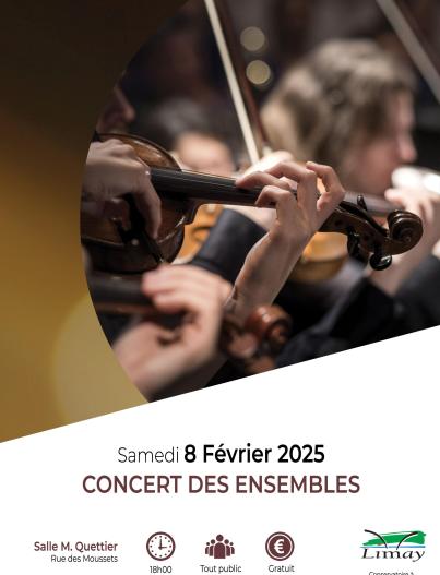 Concert des ensembles du 8 février 2025