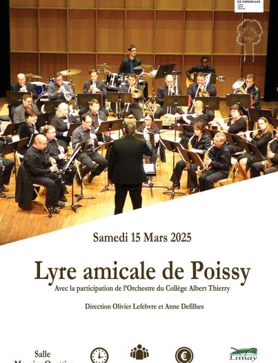 Concert Lyre Amicale de Poissy