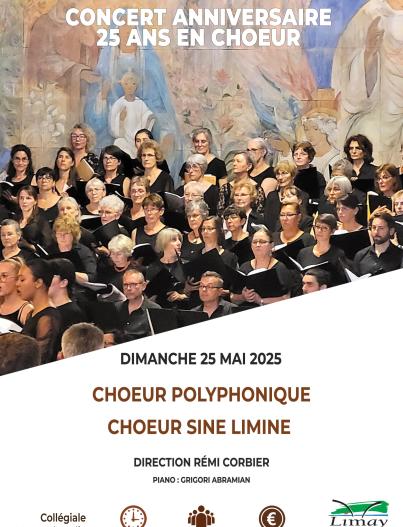 concert anniversaire 25 ans choeur