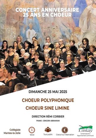 concert anniversaire 25 ans choeur