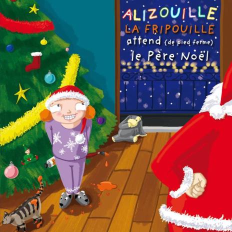 Spectacle Alizouille la fripouille attend de pied ferme le Père Noël