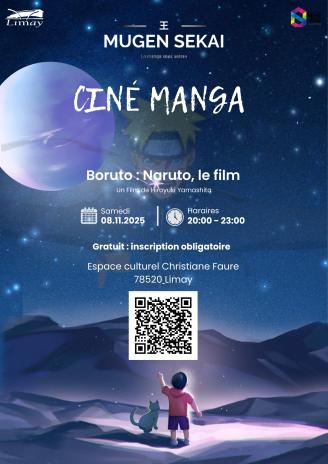 Affiche ciné manga 