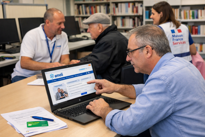 Atelier numérique : Prendre en main le site AMELI